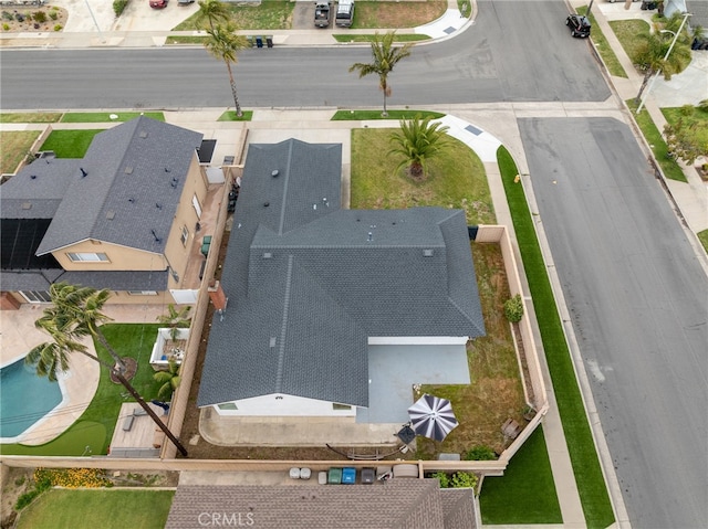 19542 Constellation Ln, Huntington Beach, CA 92646 - drone / aerial view with a residential view