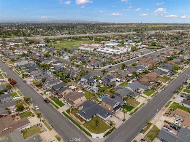 19542 Constellation Ln, Huntington Beach, CA 92646 - bird's eye view with a residential view