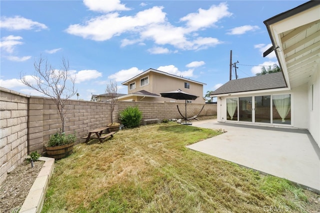 19542 Constellation Ln, Huntington Beach, CA 92646 - view of yard featuring a fenced backyard and a patio