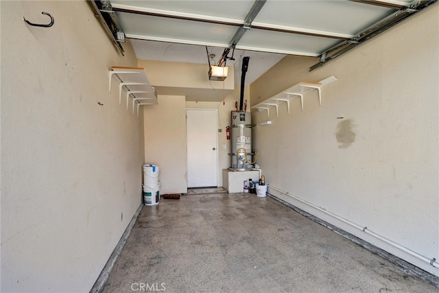 4560 Cleveland Ave Unit 101, San Diego, CA 92116 - garage featuring a garage door opener and water heater