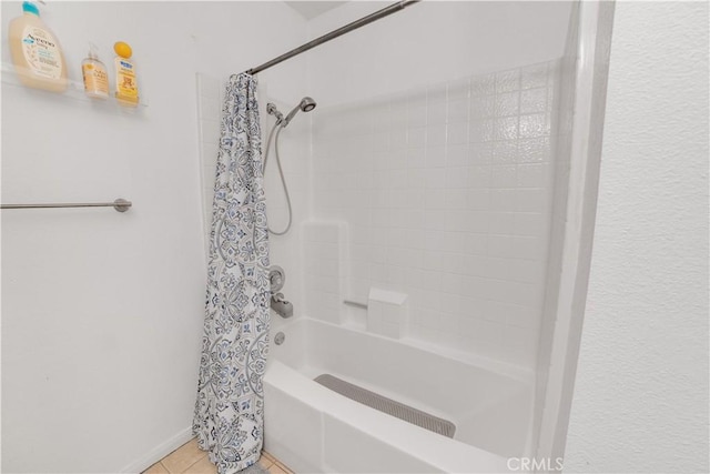 3955 Faircross Pl Unit 48, San Diego, CA 92115 - full bathroom featuring tile patterned flooring and shower / bath combo