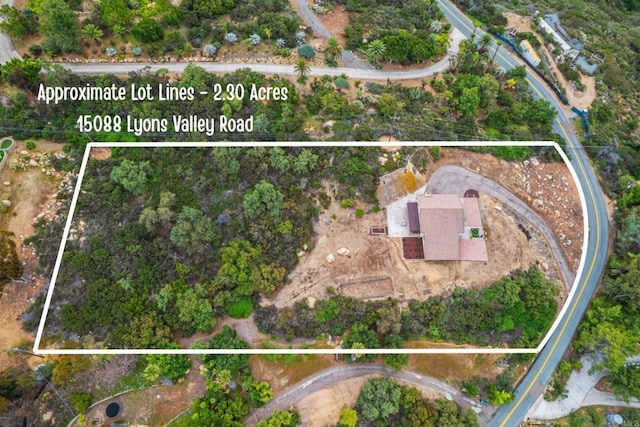 drone / aerial view