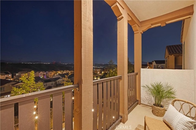 29034 Via Patina, Valencia, CA 91354 - view of balcony at night