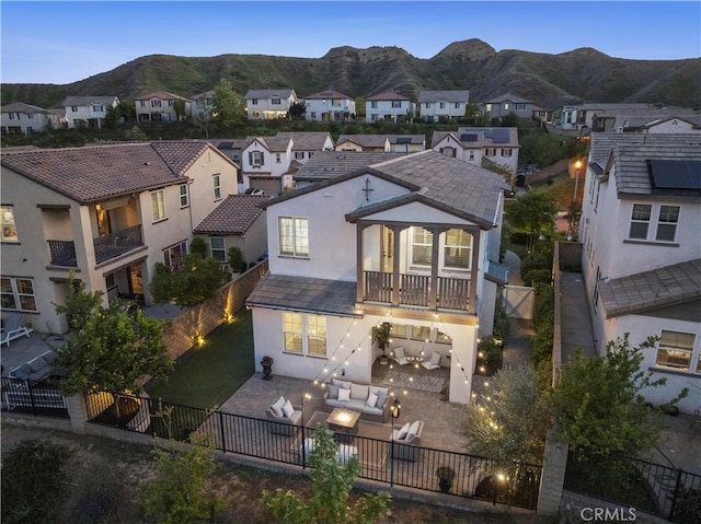 29034 Via Patina, Valencia, CA 91354 - aerial view of residential area with a mountainous background