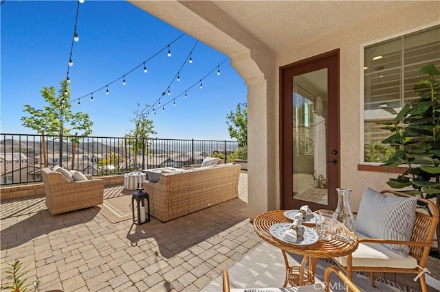 29034 Via Patina, Valencia, CA 91354 - view of patio featuring an outdoor living space