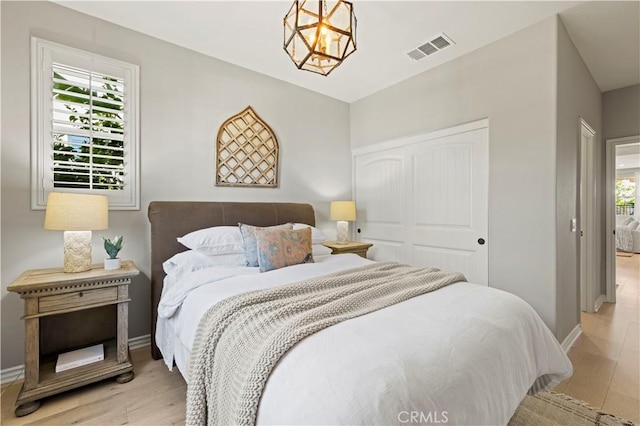 29034 Via Patina, Valencia, CA 91354 - bedroom with wood finished floors and a closet