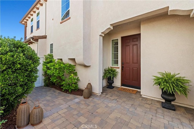 29034 Via Patina, Valencia, CA 91354 - doorway to property with stucco siding
