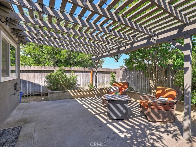 22661 Claude Cir, Lake Forest, CA 92630 - fenced backyard with a patio and a pergola