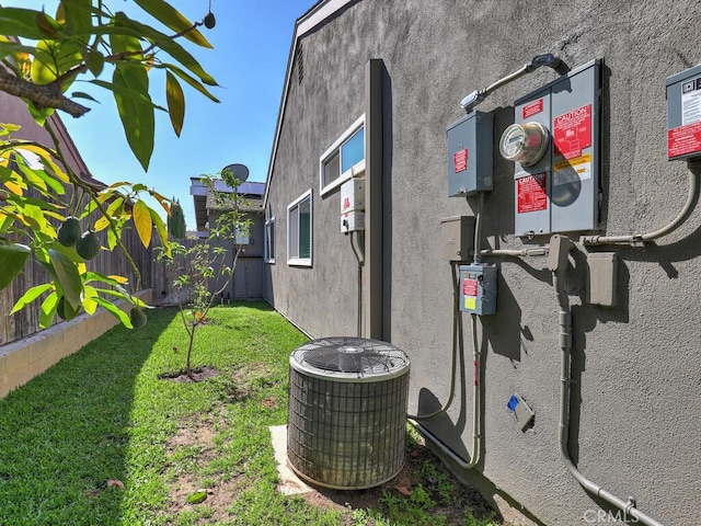 22661 Claude Cir, Lake Forest, CA 92630 - exterior view of a cooling unit and stucco siding