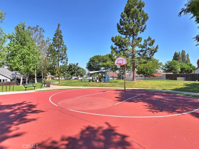 22661 Claude Cir, Lake Forest, CA 92630 - view of sport court featuring community basketball court