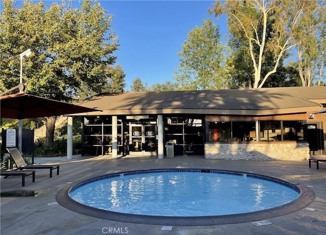 22661 Claude Cir, Lake Forest, CA 92630 - community pool with a patio
