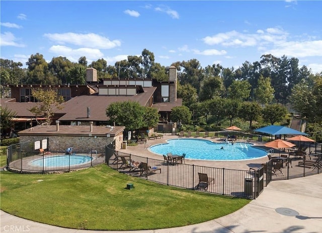 22661 Claude Cir, Lake Forest, CA 92630 - community pool featuring a patio
