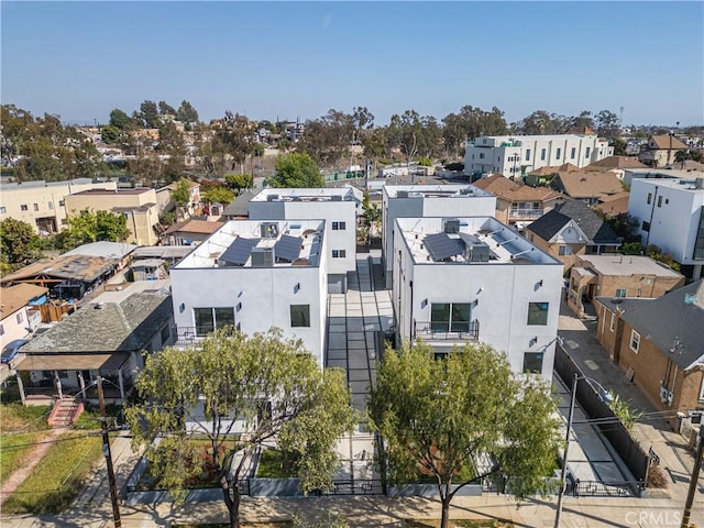 birds eye view of property featuring a residential view