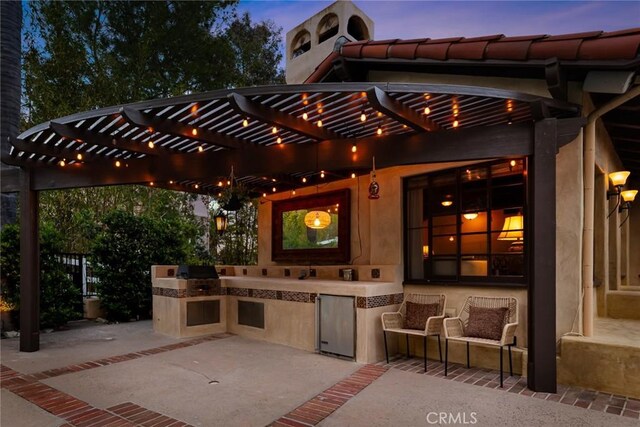 9 Maverick Ln, Bell Canyon, CA 91307 - view of patio / terrace with a pergola