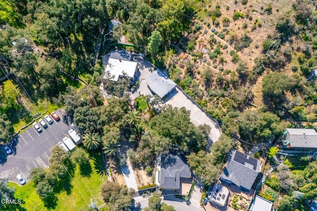 aerial view of property and surrounding area