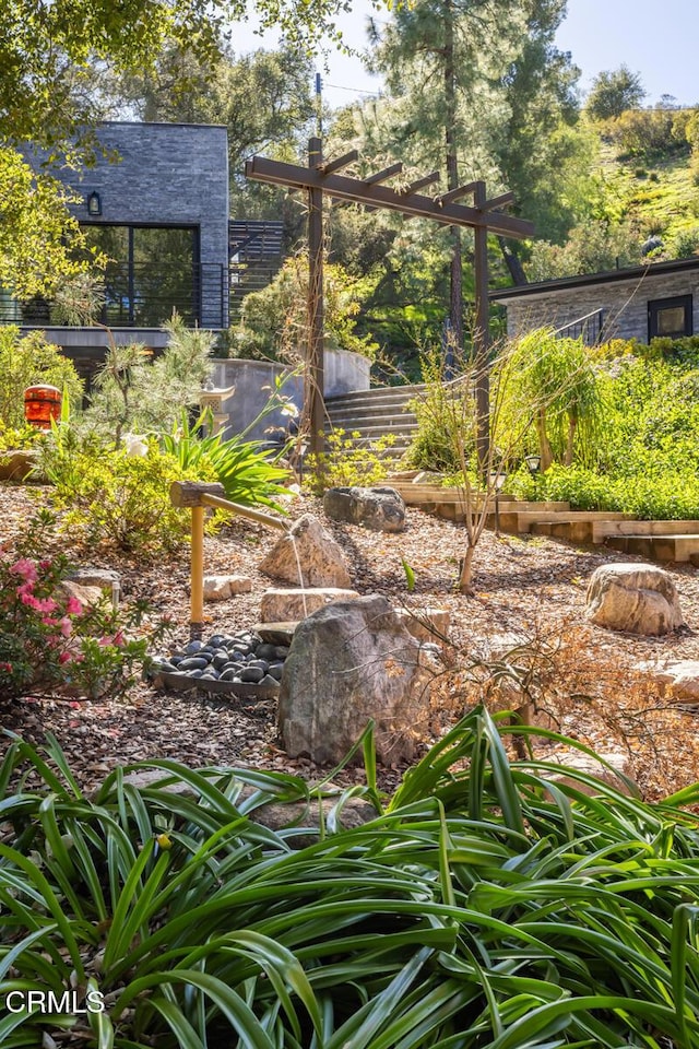 view of yard