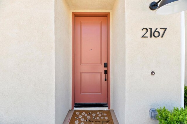 2167 Trevi Cir, Chula Vista, CA 91913 - view of exterior entry featuring stucco siding