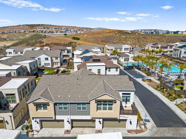 2167 Trevi Cir, Chula Vista, CA 91913 - aerial view of residential area featuring a mountainous background