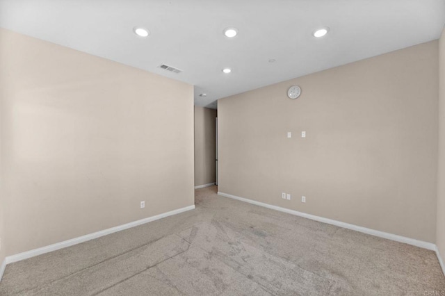 2167 Trevi Cir, Chula Vista, CA 91913 - carpeted spare room featuring baseboards and recessed lighting