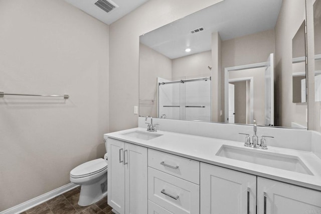 2167 Trevi Cir, Chula Vista, CA 91913 - bathroom featuring double vanity and a stall shower