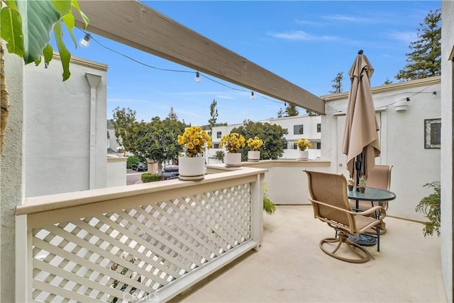 view of patio