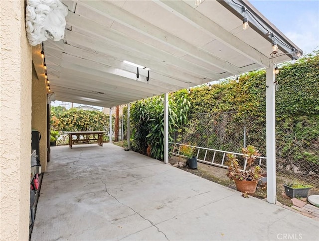 5048 W 121st St, Hawthorne, CA 90250 - view of patio / terrace featuring fence