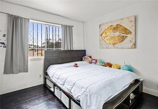 5048 W 121st St, Hawthorne, CA 90250 - bedroom with baseboards and wood finished floors