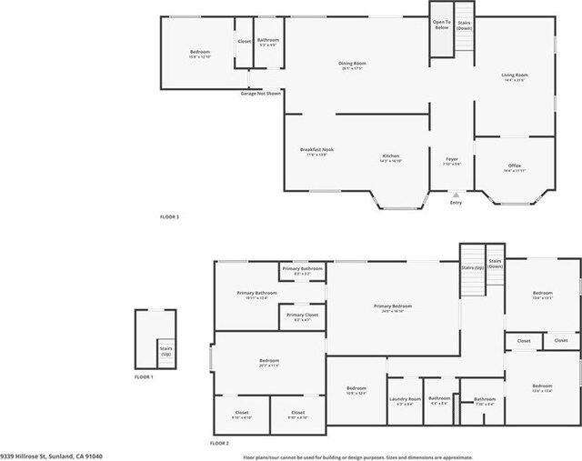 floor plan / room layout