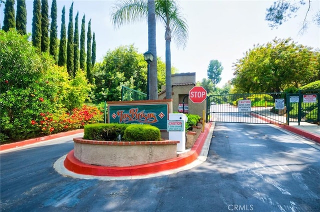 2990 Malaga Cir Unit C, Diamond Bar, CA 91765 - community / neighborhood sign featuring a gate