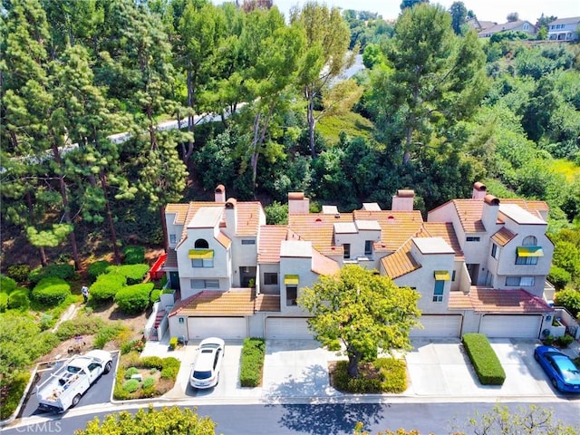 2990 Malaga Cir Unit C, Diamond Bar, CA 91765 - aerial view of property and surrounding area