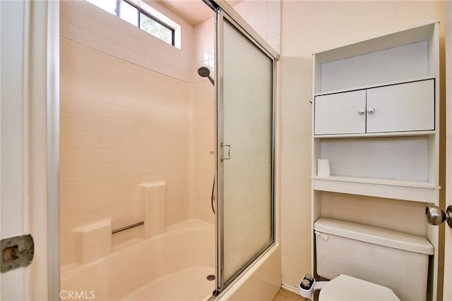 2990 Malaga Cir Unit C, Diamond Bar, CA 91765 - full bathroom with bath / shower combo with glass door and toilet