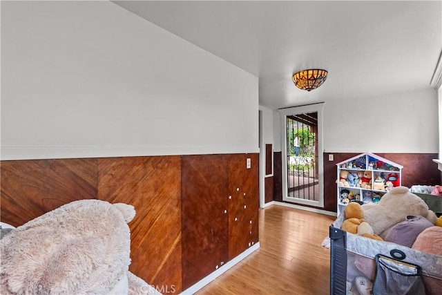 641 Sunnyhill Dr, Los Angeles, CA 90065 - game room with wood finished floors