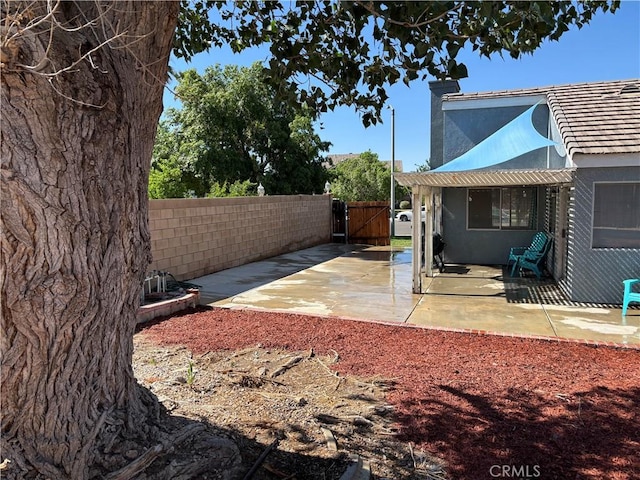 5314 Carlo Ct, Palmdale, CA 93552 - view of yard with a gate and a patio