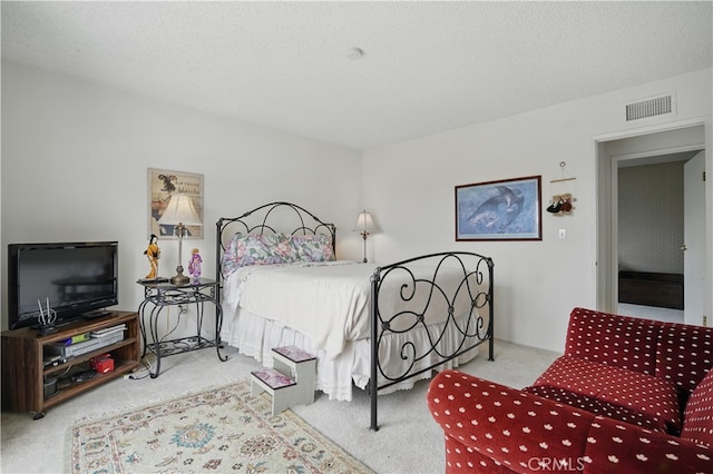 11806 Thunderbird Ave, Porter Ranch, CA 91326 - bedroom with carpet and a textured ceiling