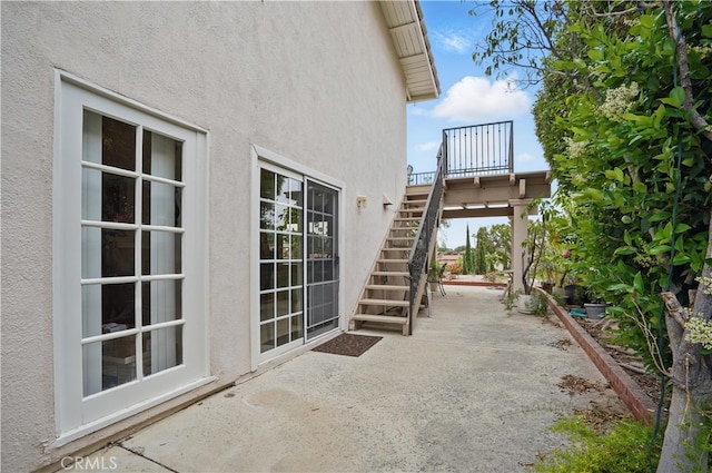 11806 Thunderbird Ave, Porter Ranch, CA 91326 - view of patio / terrace with stairs