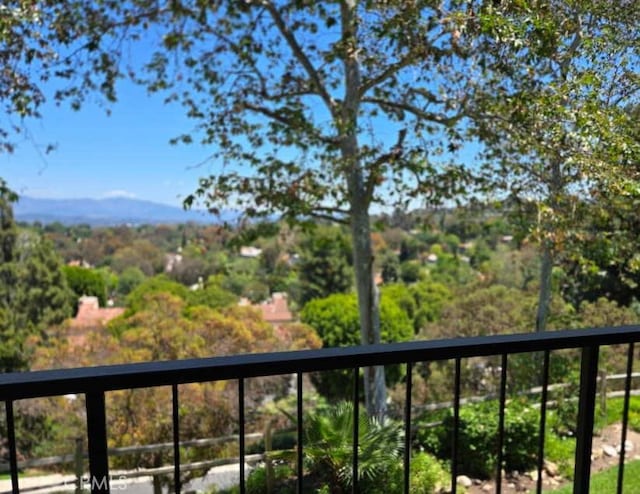 3364 Punta Alta D, Laguna Woods, CA 92637 - balcony featuring a mountain view