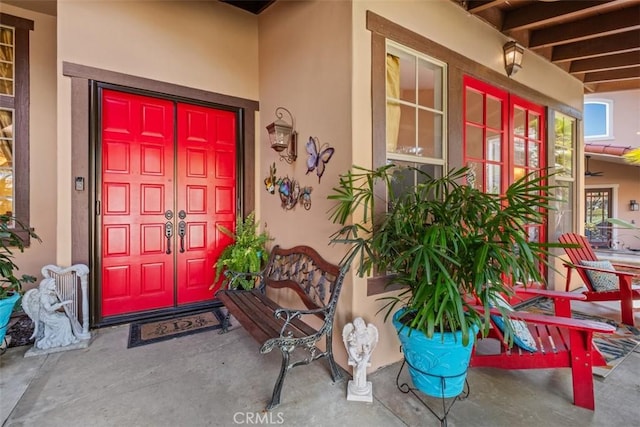 31271 Via Fajita, San Juan Capistrano, CA 92675 - entrance to property featuring a porch and stucco siding