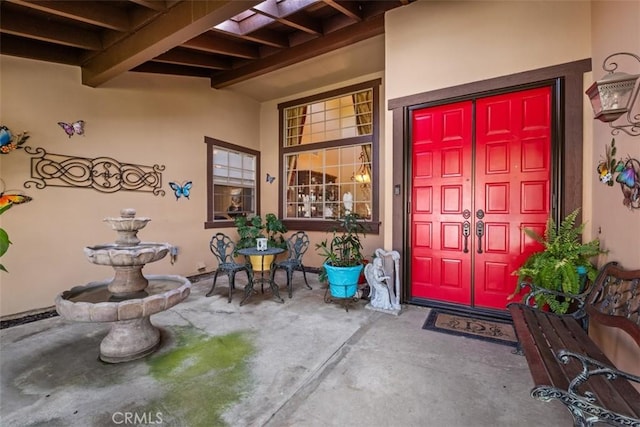 31271 Via Fajita, San Juan Capistrano, CA 92675 - view of exterior entry with stucco siding