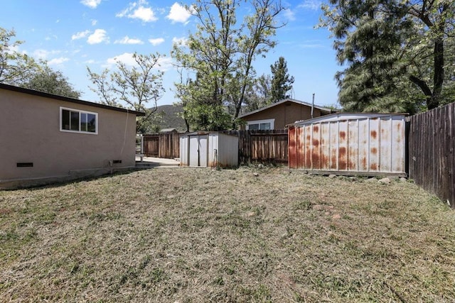 124246 Willowside, Alpine, CA 91901 - view of yard featuring a storage shed and an outbuilding