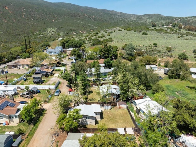 124246 Willowside, Alpine, CA 91901 - aerial overview of property's location with nearby suburban area and mountains