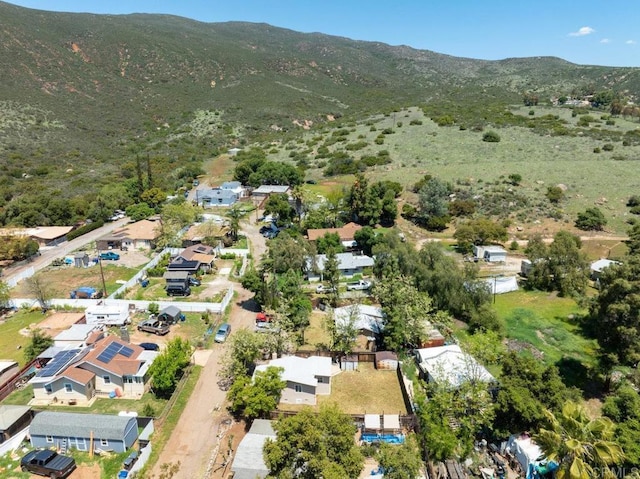 124246 Willowside, Alpine, CA 91901 - aerial overview of property's location featuring mountains and nearby suburban area
