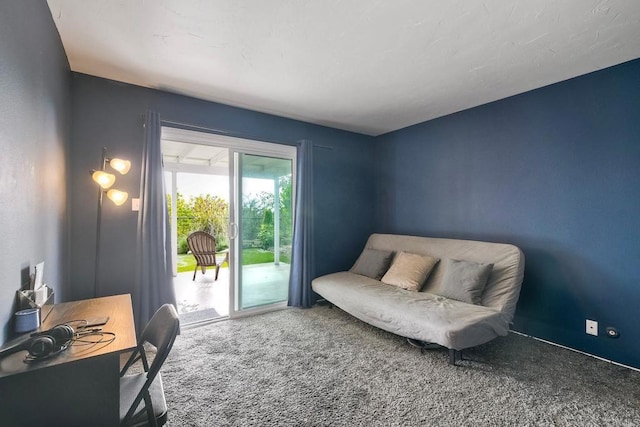 3113 Buena Hills Dr, Oceanside, CA 92056 - office area featuring carpet flooring