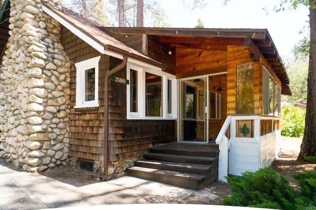 25860 Oakwood St, Idyllwild, CA 92549 - view of entrance to property