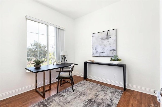 12370 Carmel Country Rd Unit 305, San Diego, CA 92130 - office space featuring baseboards and wood finished floors