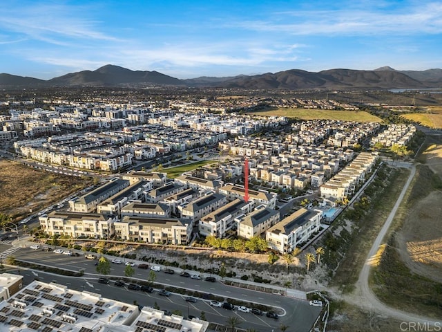 1840 Mint Unit 6, Chula Vista, CA 91915 - aerial view of property and surrounding area with mountains