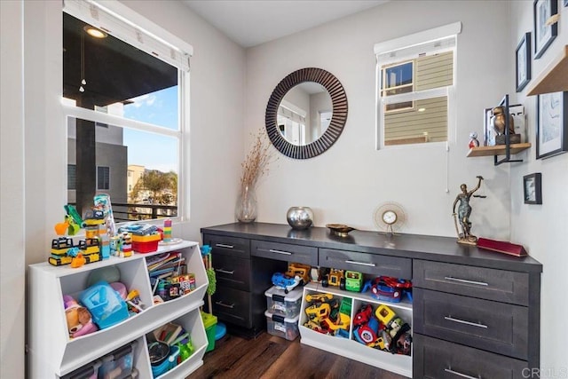 1840 Mint Unit 6, Chula Vista, CA 91915 - recreation room with dark wood-style flooring