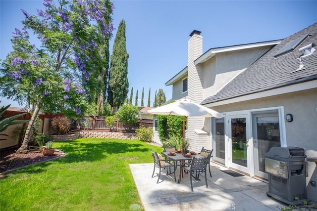 24111 Marathon St, Mission Viejo, CA 92691 - view of yard with a patio