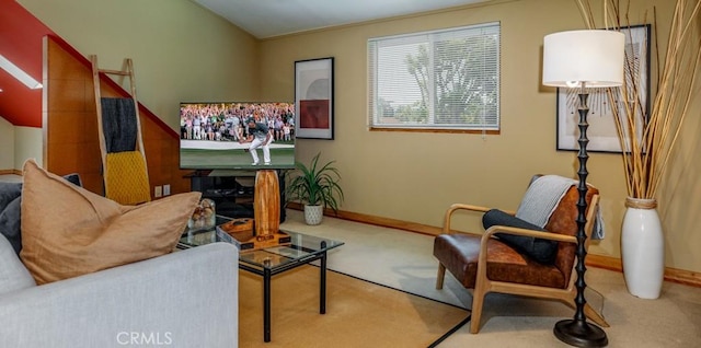 24111 Marathon St, Mission Viejo, CA 92691 - living area featuring carpet floors and baseboards