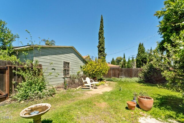 view of yard