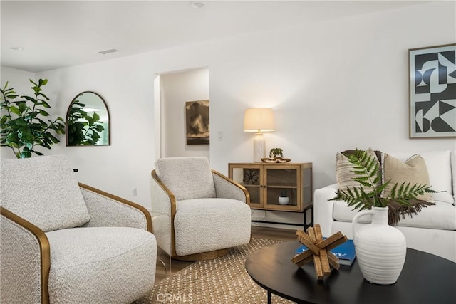 2153 Stanbridge Ave, Long Beach, CA 90815 - sitting room with baseboards and wood finished floors